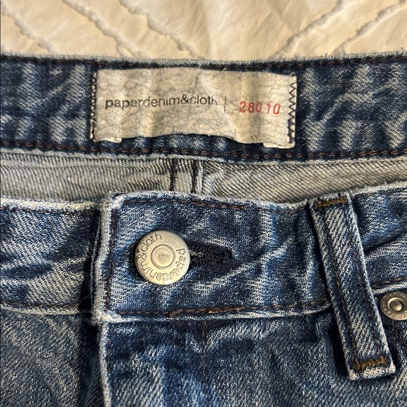 Paper Denim & Cloth Women's Blue Flare Jeans - Picture 4 of 5